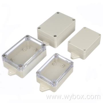 70 Sizes IP65 abs plastic electrical enclosure outdoor wall mount electrical enclosure flanged waterproof electrical Enclosure